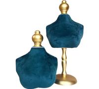 Haowul Support De Collier De Buste, Présentoir De Pendentif Élégant, Support De Mannequin De Buste, Organisateur De Modèles De Bijoux pour Exposition De Boutiques