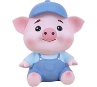 Haowul Tirelires pour Enfants, Adorable Tirelire Cochon, Tirelire Incassable pour Garçons, Filles, Enfants Adultes, Décoration D'intérieur