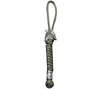 Haowul Viking Rune Perle Lonyard Keychain Extérieur Survie Paracord Corde Keychain Bijoux De Voiture Fait À Main