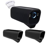 HAOWYYUU 2 Pièces Housse de Protection pour eufy caméra extérieure en Silicone Étanche Caméra de Surveillance - Noir