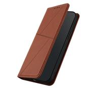 HAOYE Coque en Cuir Premium pour Fairphone 6 avec Portefeuille - Étui Magnétique, Poches Carte et Support comme Housse - Marron