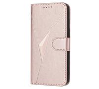 HAOYE Coque en Cuir Premium pour Oukitel C51 - Portefeuille à Fermeture Magnétique, Support Réglable & Protection Optimale Étui - Or Rose