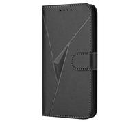 HAOYE Coque en Cuir Premium pour Oukitel C51 - Portefeuille à Fermeture Magnétique, Support Réglable & Protection Optimale Étui - Noir