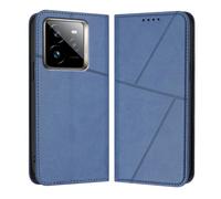 HAOYE Coque en Cuir Premium pour Realme GT7 Pro/GT 7 Pro avec Portefeuille - Étui Magnétique, Poches Carte et Support comme Housse - Bleu foncé