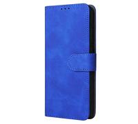 HAOYE Coque pour ASUS Zenfone 9, Cuir Premium Housse Folio Flip Case, PU + TPU FILP Etui, Flip Cover Portefeuille ave ID Carte de Crédit Slot Fermeture Magnétique, Bleu