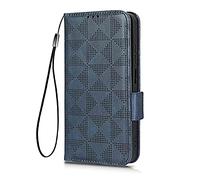 HAOYE Coque pour Honor 90, Cuir Etui Premium PU + TPU Housse Folio Flip Case Portefeuille ave [Magnétique] [Porte Cartes] [Stand Fonction], Bleu