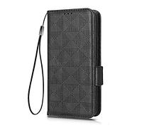 HAOYE Coque pour Honor 90 Lite, Cuir Etui Premium PU + TPU Housse Folio Flip Case Portefeuille ave [Magnétique] [Porte Cartes] [Stand Fonction], Noir