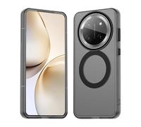 HAOYE Coque pour Huawei Honor Magic 7 Lite / Magic7 Lite - Étui TPU+PC Mince avec Finition Mate, Anti-Trace Antichoc Housse Compatible avec MagSafe Accessoires - Noir