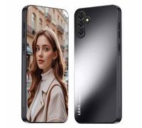 HAOYE Coque pour Motorola Moto G57 Power avec Coque Mat Givré, Étui Antidérapant Fins, Housse Antichoc Anti-Empreintes, Protection Complète - Noir