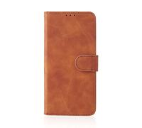 HAOYE Coque pour Nubia ZTE Focus 2 Ultra, Etui Protection Housse Premium en Cuir PU Flip Case Portefeuille ave ID Carte de Crédit Slot Fermeture Magnétique, Brown