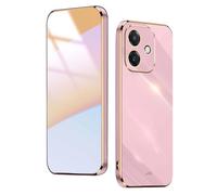HAOYE Coque pour Oppo A40 4G, Étui 360°Antichoc Galvanoplastie Élégant Flexible Protecteur en TPU Résistant Aux Chocs Housse Case Cover. Mauve