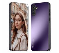 HAOYE Coque pour Oppo A5X 4G / 5G avec Coque Mat Givré, Étui Antidérapant Fins, Housse Antichoc Anti-Empreintes, Protection Complète - Violet