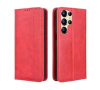 HAOYE Coque pour Oukitel C68, Cuir Etui Premium PU + TPU Housse Folio Flip Case, Cover Portefeuille ave ID Carte de Crédit Slot Fermeture Magnétique, Rouge