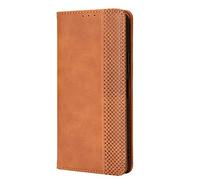 HAOYE Coque pour Realme Note 70T 4G, Cuir Etui Premium PU + TPU Housse Folio Flip Case, Cover Portefeuille ave ID Carte de Crédit Slot Fermeture Magnétique, Brown