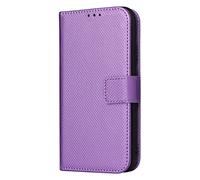 HAOYE Coque pour TCL 40SE Etui Portefeuille, Magnétique Cuir PU Flip Case Cover, Protection Antichoc Housse avec Support/Carte Fentes, Violet