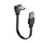 Haoyull Câble de données USB 2.0 mâle vers mâle haute vitesse 480 Mbps transfert de données 2 A pour consoles de jeux, claviers, souris