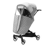 Haoyull Couverture complète de la pluie pour poussette de bébé, housse de pluie épaisse et imperméable, avec fenêtre transparente et adaptable à la plupart des poussettes