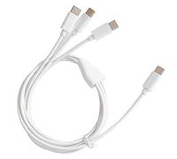 Haoyull Long câble de charge USB C vers Multi 3 en 1 - 1 m - Plusieurs ports - Long câble de charge USB C