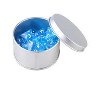 Haoyull Lot de 25 dés polyédriques en acrylique transparent à 4 faces pour jeu de rôle