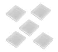 Haoyull Lot de 5 étuis de cartes de jeu transparents pour console de couleur