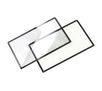 Haoyull Remplacement pour 3DS XL/New 3DS XL Top Screen Len Plastique Couverture en Verre LCD Protecteur Accessoires