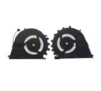 Haoyull Ventilateur de refroidissement CPU et GPU de rechange pour ordinateur portable Studio Series 840960-001 NS75C07-15C04 NS75C08-15C05