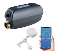 Haozee Valve d'eau Intelligente WiFi et arrêt Automatique, débit d'eau, Batterie Rechargeable intégrée, pour tuyaux DN20 de diamètre 3/4"