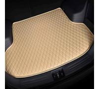 haozong Cuir Tapis Coffre Voiture pour Peugeot 406 8C Coupe 1997-2004, ImerméAbles Anti-salissures Protection Coussin AntidéRapant Voiture Accessoires,Beige