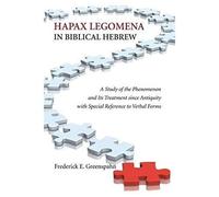 Hapax Legomena In Biblical Hebrew