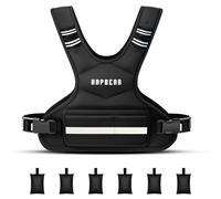 HAPBEAR Gilet Lesté - Réglable de 1,8 à 4,5 kg, Gilets Lestés pour l'Entraînement à Domicile, la Course à Pied et la Musculation