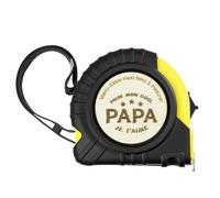 Hapculon Mètre Ruban je T'aime Papa, Cadeau Fête des Pères et Fête des Grands Pères, Cadeau d'anniversaire pour papa, meilleur papa pour un anniversaire, Noël (A)