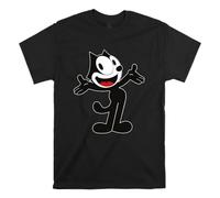 HAPDEZH Felix The Cat Vintage Funny 90's T-Shirt T Shirt Men Women Unisex Tshirt