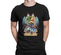 HAPDEZH Final-Fantasy-Game-Cute-VIVI-T-Shirt-Fashion-Men-s-Tees-Summer-100-Cotton-Clothing-Crewneck