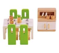 Meubles maison poupée salle à manger