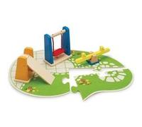 Hape Aire de jeux pour maison de poupée en bois Multicolore G