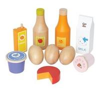 Hape alimentation saine en bois 9 pièces Multicolore G