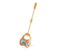 Hape Arc en Ciel Jouet en Bois Enfant 1 an - Jouet à Tirer et Pousser - Motricité, Imagination & Dextérité de l'enfant - Jouet 1 an 100% Sûre - Taille du Manche Adaptable - Adapté aux Petites Mains