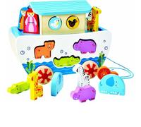 Hape Arche De Noé Jouet En Bois Avec Animaux