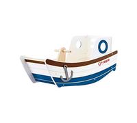 Hape Bateau en Bois à Bascule Bébé & Enfant dès 12 Mois - Jeu à Bascule Garçon et Fille - Jeu Exterieur & Interieur Cheval à Bascule en Bois - Amusant, Développe l'Équilibre et la Coordination