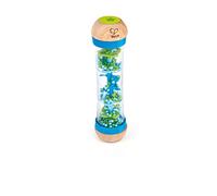 Hape - E0328 - Instrument De Musique En Bois Premier Age - Bton De Pluie Bleu