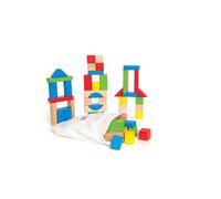 Hape Wooden Blocks Multicolore Enfants
