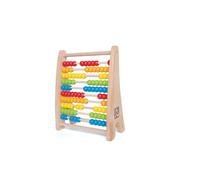 Hape - E0412 - Jeu Educatif - Abaque De Perles Arc-en-Ciel