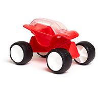 Hape Buggy Rouge Enfant Jouet - dès 12 Mois - pour Plage, Bac à Sable, Terrain de Jeu - Coordination œil-Main, Capacités Cognitives, Motricité - Plastique Durable Robuste & Facile pour Petites Mains
