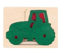 Puzzle enfant encastrement hape 5 tracte