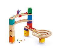 Hape Race To The Finish Line Construction Game Multicolore