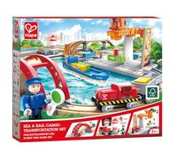 Hape Circuit de Train de Cargaison avec Port Maritime