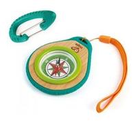 Hape compas et mousqueton bambou G