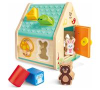 Hape Créature Maison Forme Trieur Bois Jouet Animal en De Blocs Enfants
