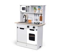 HaPe International – Cuisine de jeu en bois avec effets sonores et lumineux – Dès 3 ans