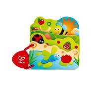 Hape E0043 Présentoir livre bébé scarabée (6 pièces), Multicolore